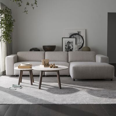 Rowico Home Willard divaanisohva vasen vaalea beige Alice 01, asiakaspalautus